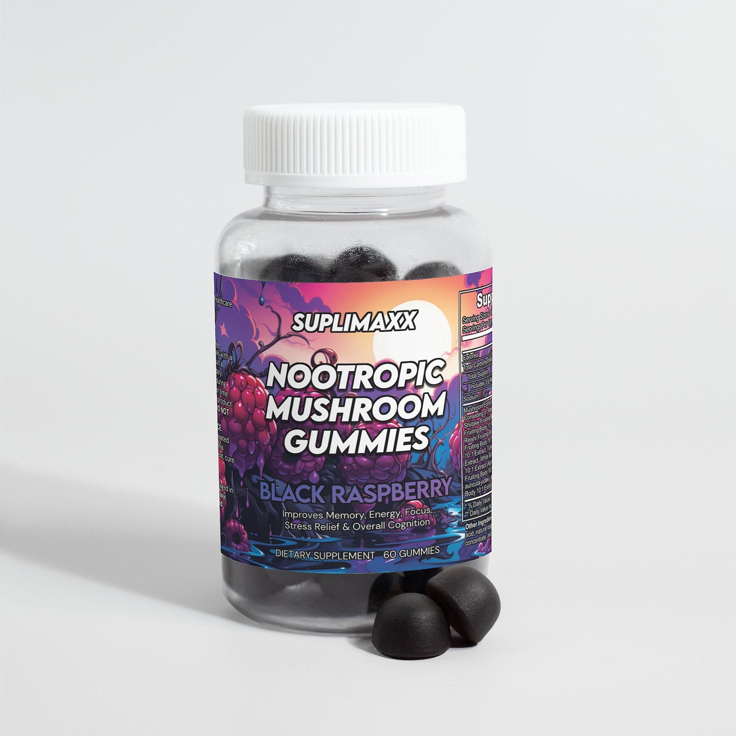 Nootropic Mushroom Gummies - Suplimaxx