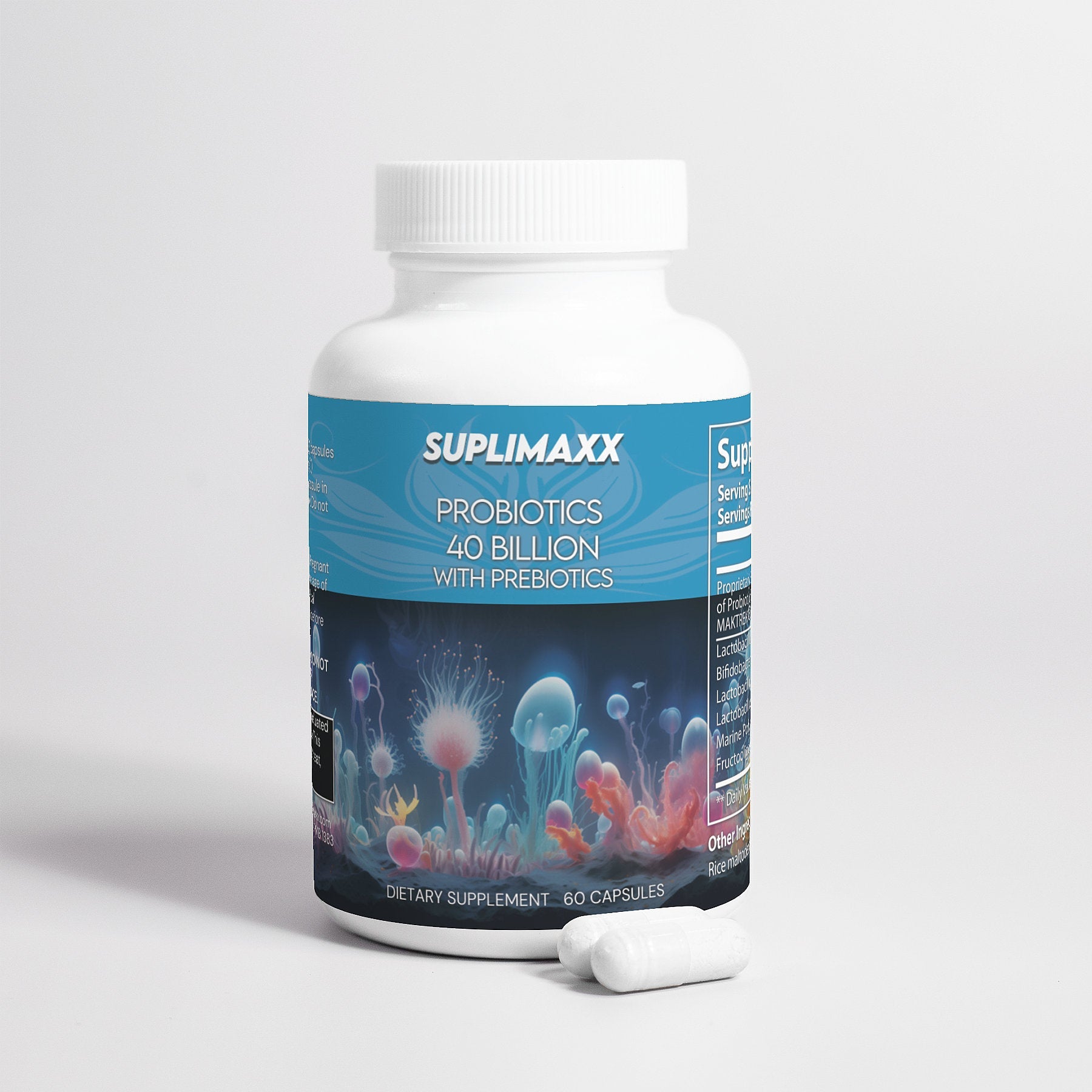 Probiotic 40 Billion with Prebiotics - Suplimaxx