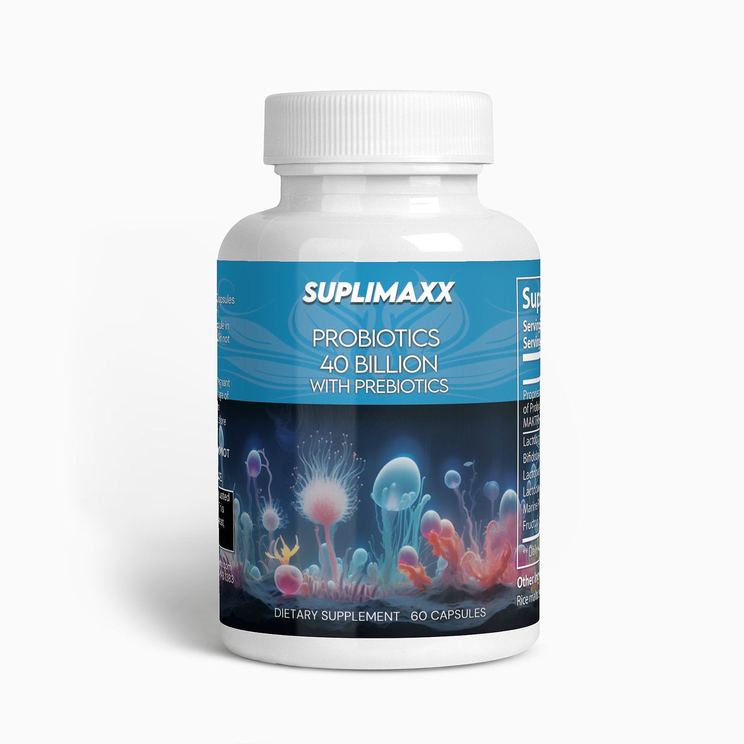 Probiotic 40 Billion with Prebiotics - Suplimaxx