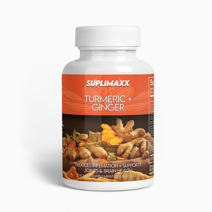 Turmeric Curcumin + Ginger - Suplimaxx