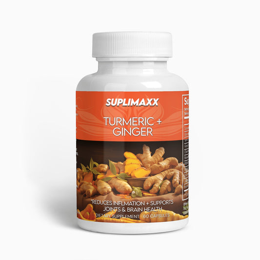 Turmeric Curcumin + Ginger - Suplimaxx