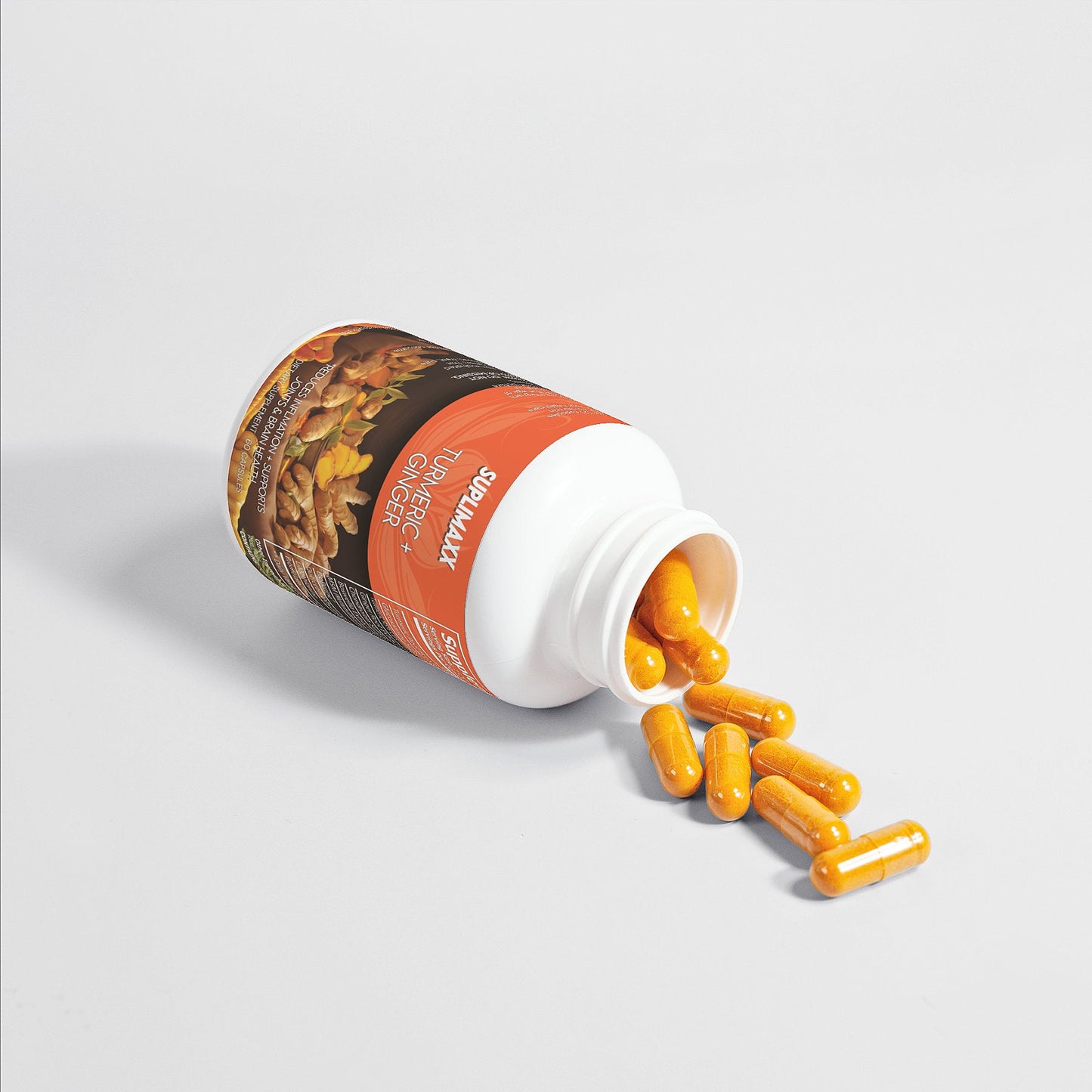 Turmeric Curcumin + Ginger - Suplimaxx